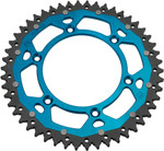 Moose Dual Alloy Rear Sprocket Blue 51 Tooth (1210-1486)