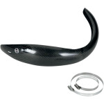 Moose Carbon Pipe Guard for FMF 2-Stroke Exhaust (1861-0133)
