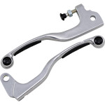 Moose Competition Black Grip Shorty Brake/Std Clutch Lever Set (M557-40-20)
