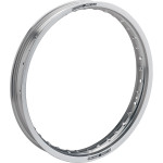 Moose Aluminum Rear Rim Silver 2.50" x 18 - 32 Hole (0210-0196)