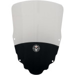 Moose Adventure Clear +4" Windscreen w/Silkscreen (2312-0205)