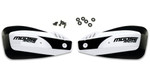 Moose Podium White Handguard Shields for Pro Bend/Rebound (0635-1465)