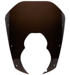 Moose Shorty Adventure Dark Tint Windscreen (-5") (2312-0206)
