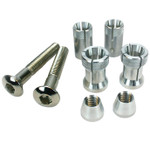 Moose Probend Bar End Hardware Set (0635-1099)