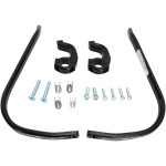 Moose Contour Black Aluminum Handguards for 1 1/8" Bars (0635-1489)