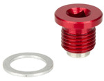 Moose Red Magnetic Oil Drain Plug by Zip-Ty 13 x 12 x 1.50 (0920-0054)