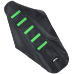 Moose Black/Green Ribbed Seat Cover (0821-1800)