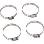 Moose Gear Drive Stainless Steel Hose Clamps 4-pk 58-83mm (2402-0176)