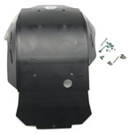 Moose Pro Black Plastic Skid Plate (0506-0655)