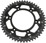 Moose Dual Alloy Rear Sprocket Black 50 Tooth (1210-1481)