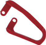 Moose Red Front Swingarm Chain Slider (1231-0070)