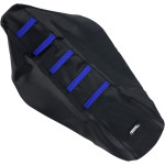 Moose Black/Blue Ribbed Seat Cover (0821-1810)