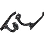 Moose Roost 2 Black Handguard Mounts (0635-1560)