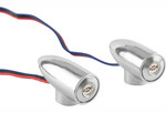 Paul Yaffe Lightning Front Chrome Bullet Marker Lights (PYO:LB-F-DRL-C)
