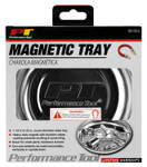 Performance Tool Magnetic Stainless Tool Tray Round 5.5" W x 1.25" H (W1264)