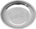 Performance Tool Magnetic Stainless Tool Tray Round 5.5" W x 1.25" H (W1264)