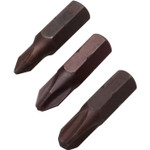 Motion Pro T-Handle Bit Driver with #1, 2, 3 Phillips-Point Bits (08-0557)