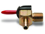 Motion Pro Fuel Valve, 90 degree, 1/4" NPT x 1/4" Barb, Vitton Seal (12-0085)