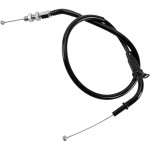 Motion Pro Black Vinyl Coated Throttle Pull Cable Stock Length (04-0230)