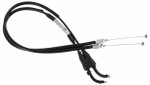 Motion Pro Black Vinyl Coated Throttle Cable Set Stock Length (05-0361)