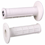 ODI Ruffian Pro Edition Half Waffle MX White Twist Throttle Grips (H01RFSW)