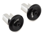 ODI Aluminum Bar End Plugs - Black (F71APB)