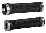 ODI Ruffian 130mm PWC Lock-On Grips | Black/Silver (L31RFB-S)