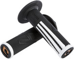 ODI EMIG Pro V2 Lock-On Grips | Black/White (H36EPBW)