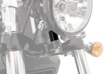 Memphis Shades Black Headlight Riser Block Kit (MEB9884)