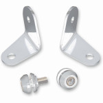 Memphis Shades Turn Signal Relocation Hardware Polished w/out Lightbar (MEM8984)