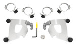 Memphis Shades Trigger-Lock Mount Kit for Cafe Fairings Polished (MEK1994)