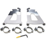 Memphis Shades Trigger-Lock Mounting Kit for Bullet Fairings Polished (MEK2012)