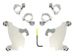 Memphis Shades Polished Trigger-Lock Mounting Kit for Gauntlet Fairing (MEK2014)
