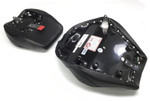 Mustang 2-pc Sport Touring Vintage Black Seat (75851)