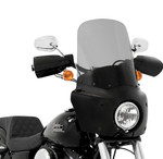 Memphis Shades 17" Black Smoke Windshield for Road Warrior Faring (MEP87012)