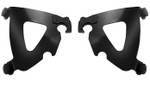 Memphis Shades Black Plates Only Kit for Road Warrior Fairings (MEB1728)