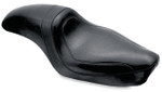 Mustang Fastback Black Seat for 1982-2003 Harley Sportster w/3.3 Tank (75719)