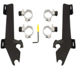 Memphis Shades Batwing Fairing Black Trigger-Lock Mounting Kit (MEK1930)