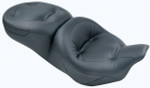 Mustang Regal Touring Plain Black 1pc Seat (76036)