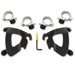 Memphis Shades Black Trigger-Lock Mounting Kit for Gauntlet Fairing (MEB2024)