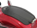 Mustang Black Plain Motorcycle Rear Fender Bib (78125)