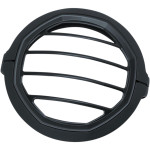 Kuryakyn 5 3/4" Dillinger Black Headlight Trim Ring (6688)
