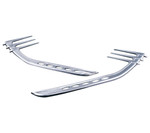 Kuryakyn Airmaster Chrome Accents for Mid Frame Air Deflector (8674)