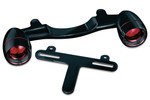 Kuryakyn Accent Black Bullet Light Rear Turn Signal Bar Kit (5405)