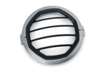 Kuryakyn 5 3/4" Dillinger Satin/Black Headlight Trim Ring (6687)