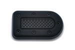 Kuryakyn Heavy Industry Black Brake Pedal Pad (7040)