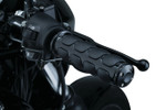 Kuryakyn ISO Black Cable-Style Handlebar Grips (6345)