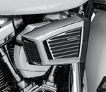 Kuryakyn Classic Faceplate for Hypercharger ES Satin Black Machined (9369)