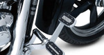 Kuryakyn Chrome Heavy Industry Rear Brake Pedal Pad (7037)