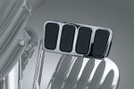 Kuryakyn Chrome/Rubber Brake Pedal Pad Cover (8849)